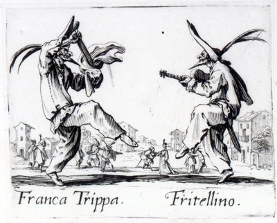 Balli de Sfessania by Jacques Callot
